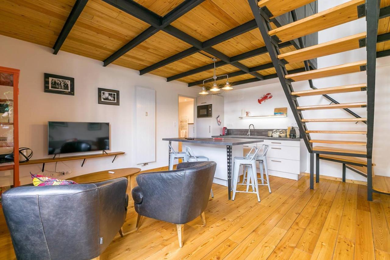 Le Corbeau Et Le Homard, Un Vrai Havre De Paix Apartment ดีจอง ภายนอก รูปภาพ